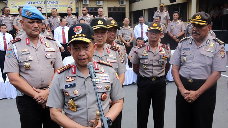 Tanggapan Kapolri Atas Pembakaran Mapolres Dharmasraya