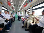 Presiden Prabowo Subianto Resmikan LRT Jakarta Rute Kelapa Gading-Manggarai