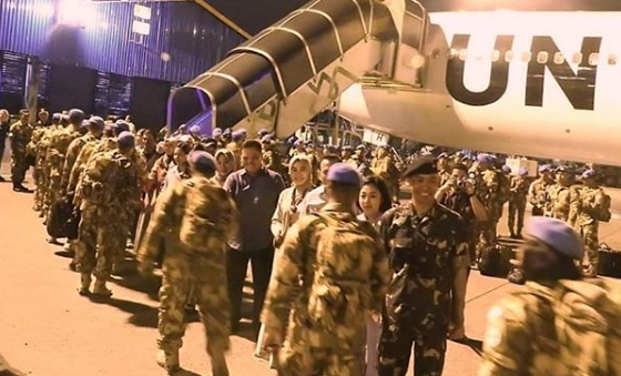 pasukan satgas konga UNIFIL TNI