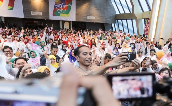 Presiden Jokowi: Saya Masuk Pasar Karena Ada Yang Teriak Harga Mahal
