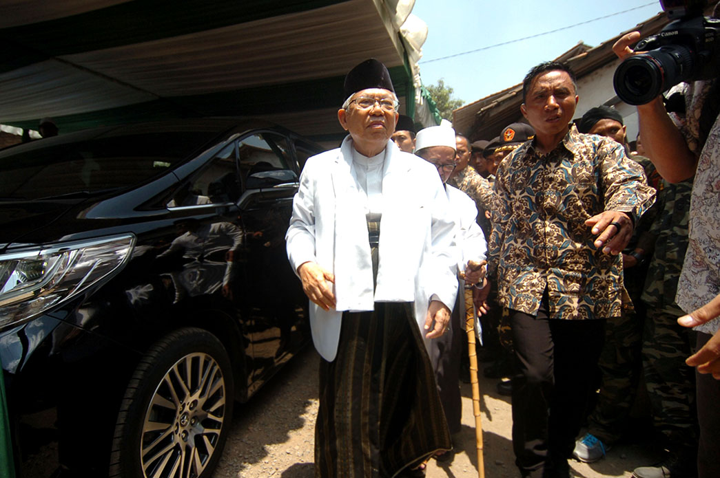 Serukan Ayo Mondok, Ma'ruf Amin Harap Satu Anak Masuk Pesantren