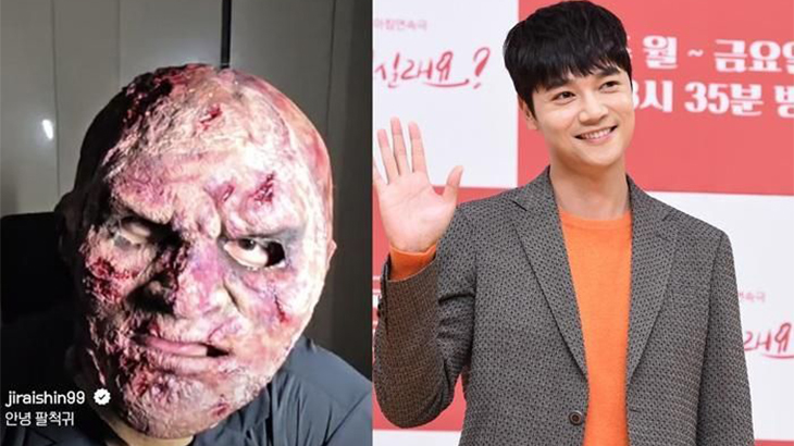 Tanpa CGI, Aktor Ngaku Pakai Kostum Seberat 30 Kg untuk Jadi Hantu 2,5 Meter di ‘The Haunted Palace’ 