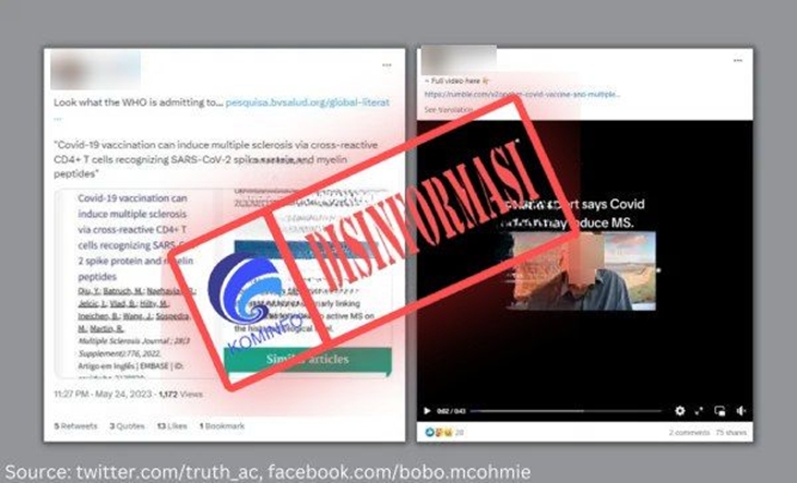 [HOAKS atau FAKTA]: WHO Akui Adanya Hubungan Vaksin COVID-19 dengan Penyakit Autoimun