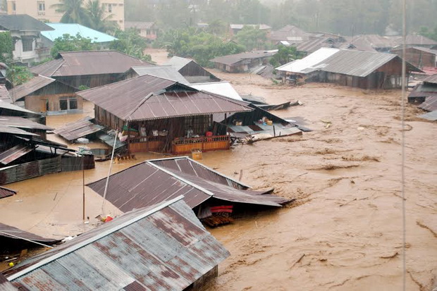 Ilustrasi banjir