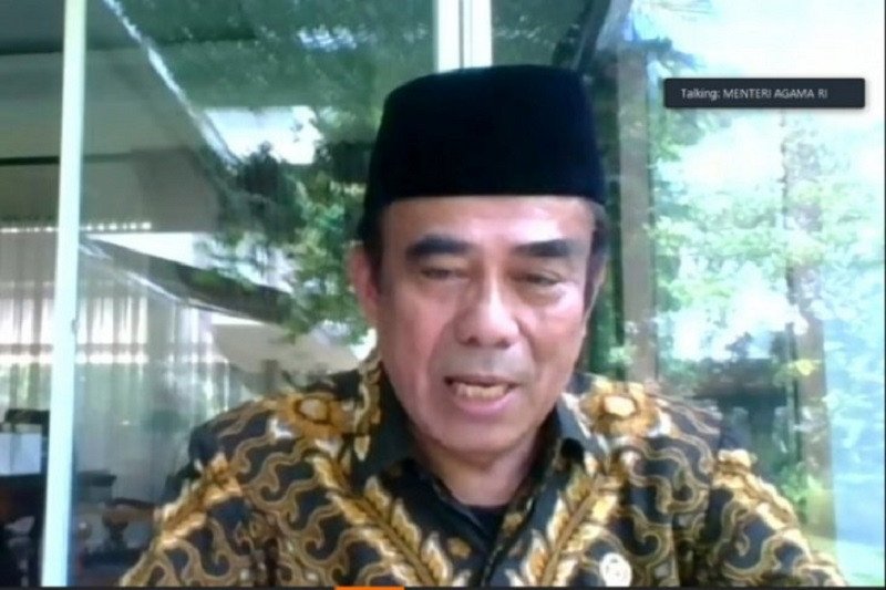 Menteri Agama Jenderal TNI (Purn) Fachrul Razi . ANTARA/HO