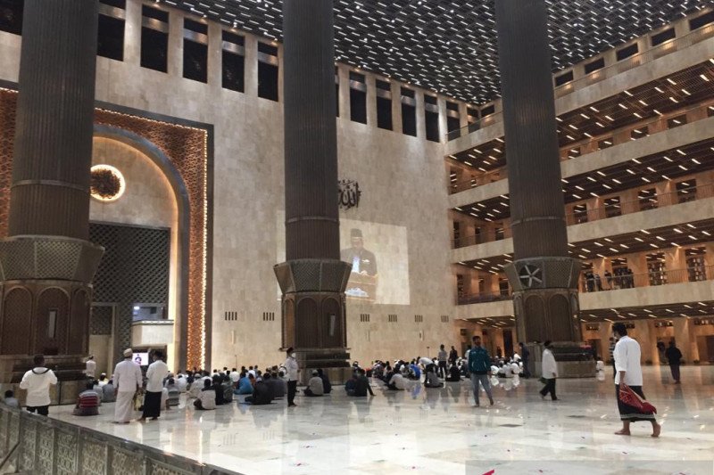 Masjid Istiqlal Gelar Tarawih Ramadan 2021