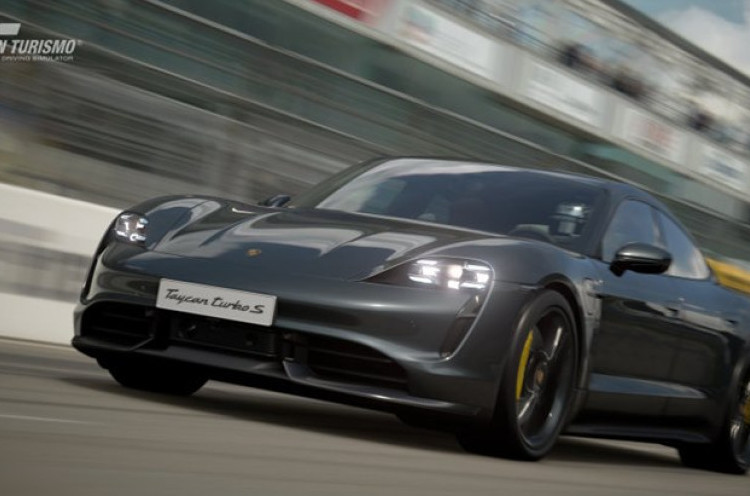 Porsche Taycan Jadi Mobil Elektrik Pertama di Game Gran Turismo Sport