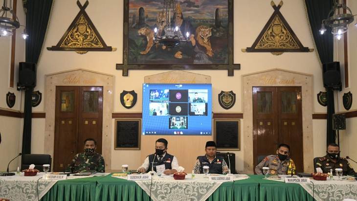 Ini Lima Tahap AKB di 15 Daerah Zona Biru Jawa Barat