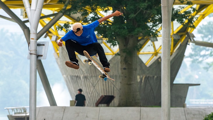 Tim skater Vans Asia-Pacific Beraksi di Film 'Eye of the Storm'