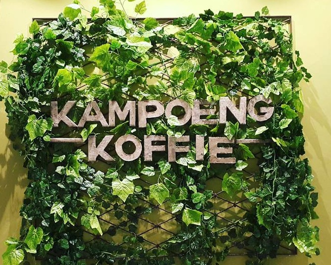 Kampoeng Koffie, Kafe Unik Serasa di Kampung Halaman