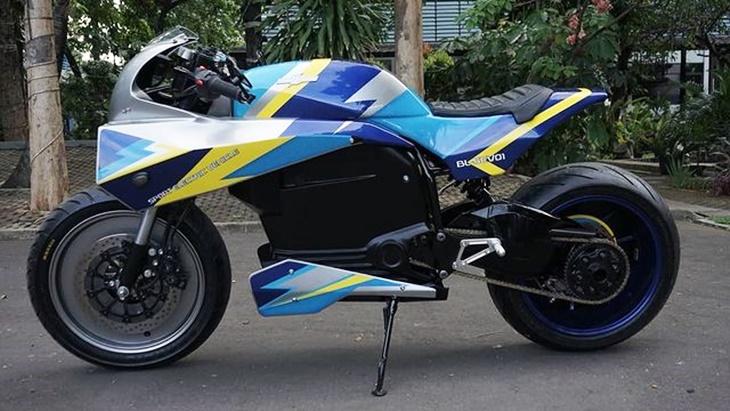Motor Listrik BL-SEV01 Uji Coba Jakarta-Mandalika