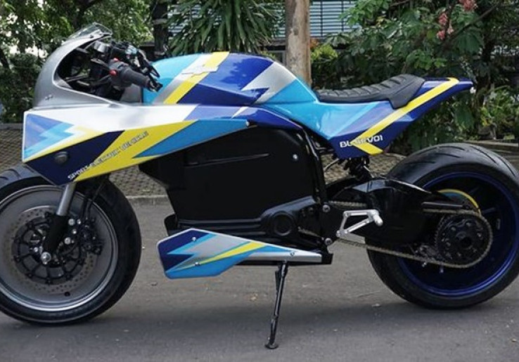 Motor Listrik BL-SEV01 Uji Coba Jakarta-Mandalika