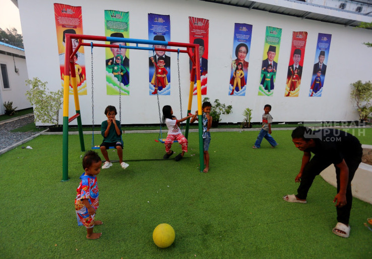 Pemerintah Gratiskan Sementara Biaya Sewa Huntara Senen
