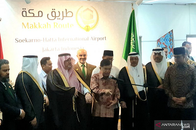 Pesan JK Saat Melepas Jamaah Haji Kloter Pertama Asal Jakarta