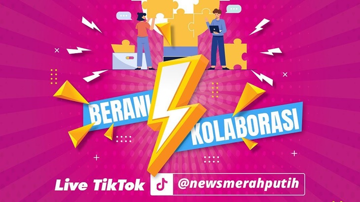 Dukung UMKM, Merahputih.com Gelar Live Tiktok 'Berani Kolaborasi' 