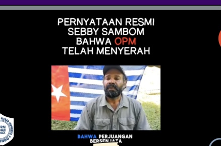 [HOAKS atau FAKTA]: OPM Menyerah ke Pemerintah Indonesia, Ingin Papua Punya Masa Depan Baik