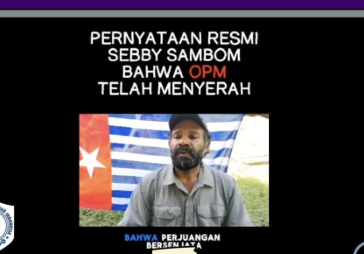 [HOAKS atau FAKTA]: OPM Menyerah ke Pemerintah Indonesia, Ingin Papua Punya Masa Depan Baik