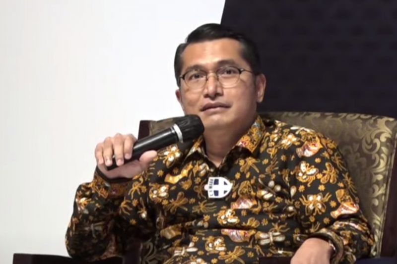 Kepala Biro Hukum dan Kerjasama Kementerian Koperasi dan UKM Henra Saragih, Jakarta, Rabu (20/10). ANTARA/HO-KemenkopUKM