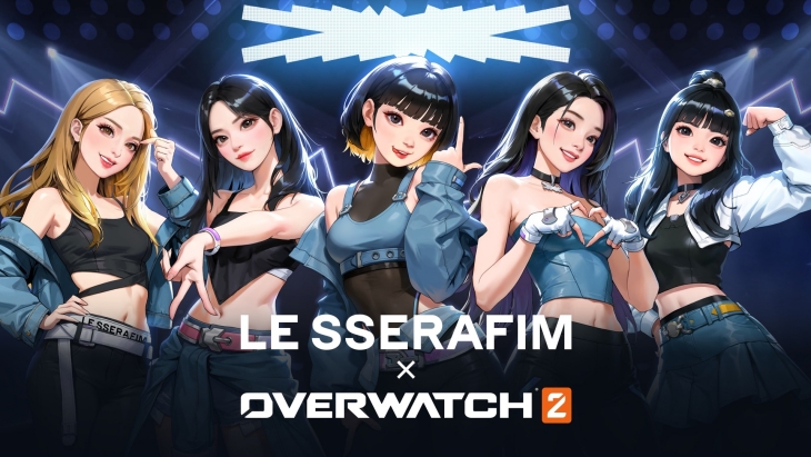LE SSERAFIM Rilis MV 'Perfect Night' untuk Kolaborasi 'Overwatch 2'