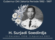 Mantan Gubernur DKI Soerjadi Soedirja Tutup Usia