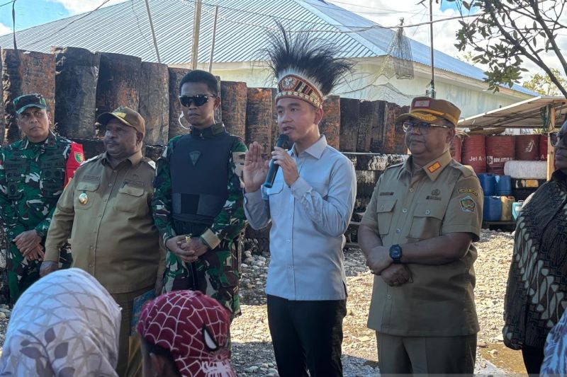 3 Jam di Yahukimo, Gibran Akui Kunjungan Kerja Paling Menantang