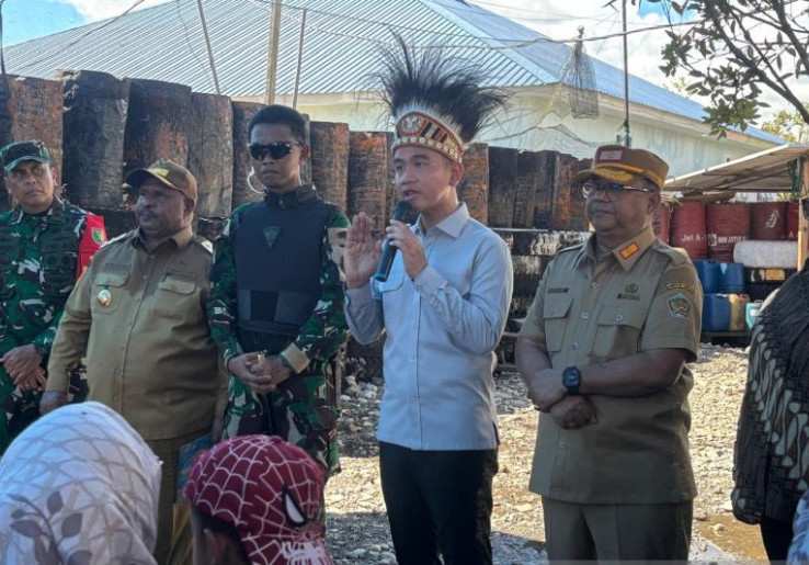 3 Jam di Yahukimo, Gibran Akui Kunjungan Kerja Paling Menantang