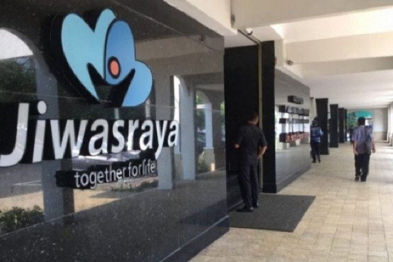 Logo PT Asuransi Jiwasraya (Persero). (Antaranews)