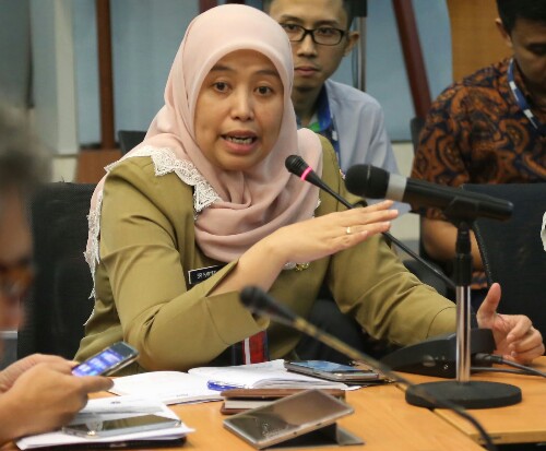 Asisten Perekonomian dan Keuangan Setda Provinsi DKI Jakarta, Sri Haryati