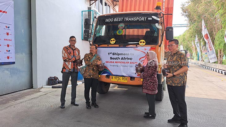 Balsem Otot Geliga Resmi Diekspor ke Afrika Selatan