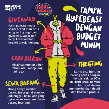 Tampil Hypebeast Dengan Budget Minim