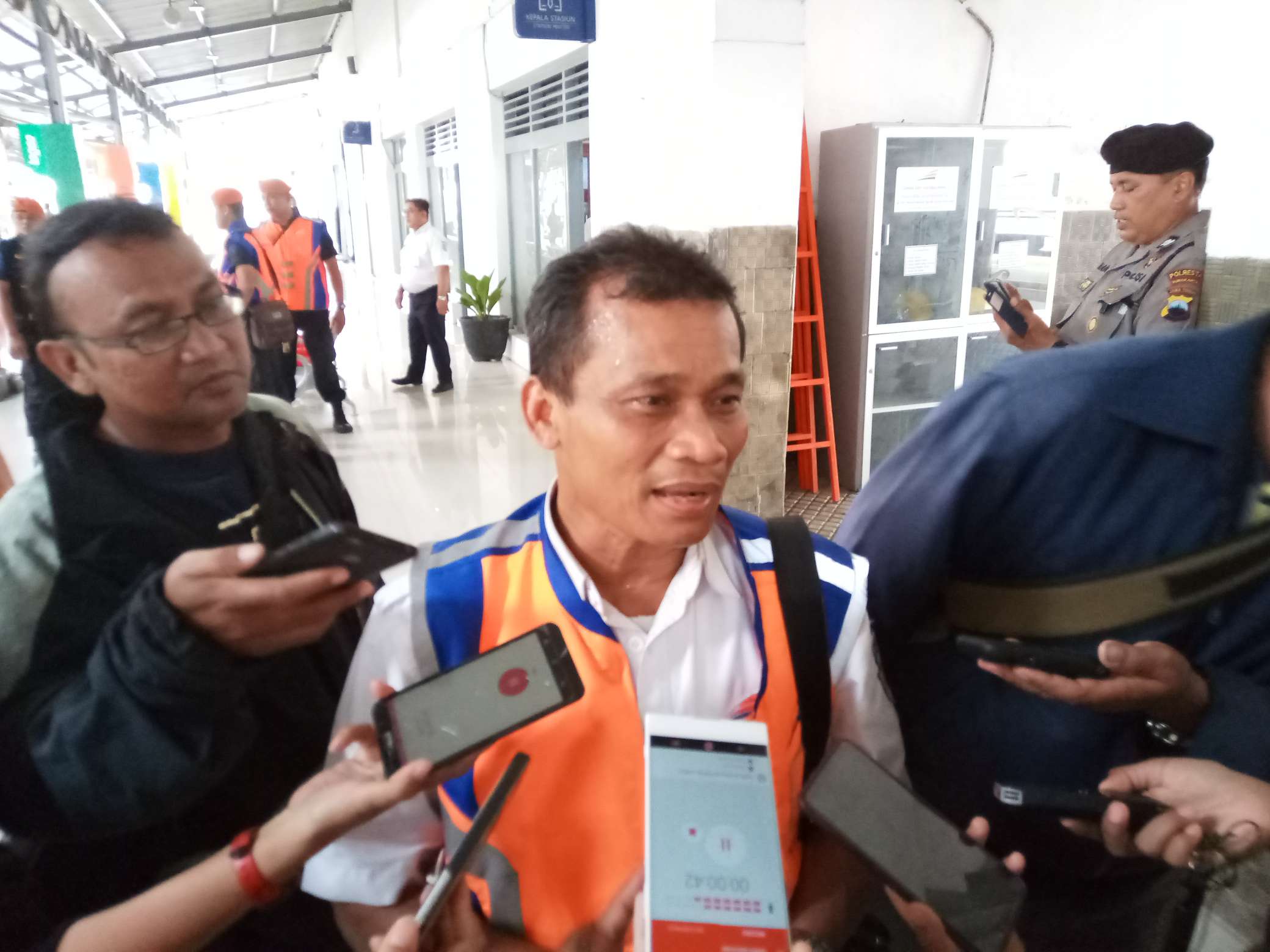 Manajer Humas PT KAI Daop 6 Yogyakarta Eko Budiyanto. (MP/Ismail)