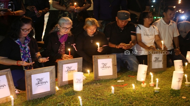 Doa dan Duka dari Solo untuk Korban Bom Bunuh Diri di Surabaya