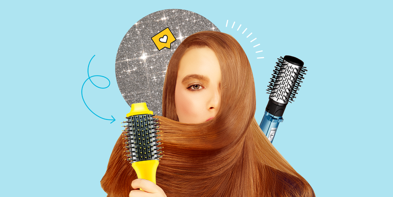 Praktisnya Menata Rambut dengan Blow-dryer Brush