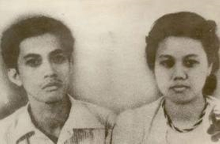 Chairil Anwar dan Hapsah Wiriaredja. (Foto/chairilanwar2013.wordpress.com)