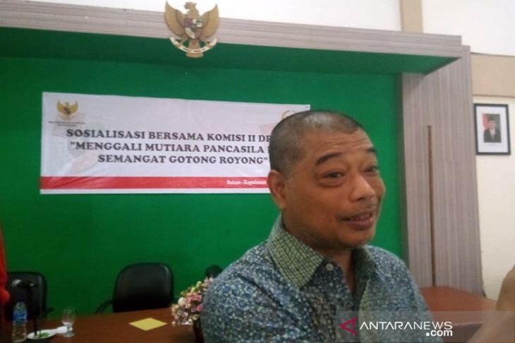 Staf Khusus Ketua Dewan Pengarah Badan Pembinaan Ideologi Pancasila (BPIP) Antonius Benny Susetyo atau Romo Benny. ANTARA/Naim/am.