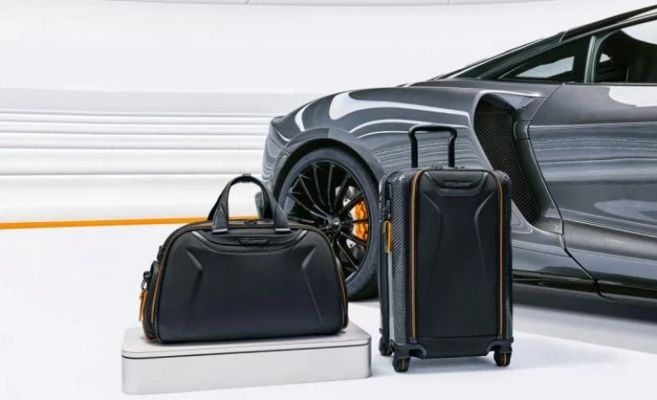 Desain mobil sports ternyata bisa diaplikasikan untuk tas dan koper. (Foto: Tumi)