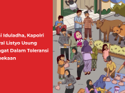 Maknai Iduladha, Kapolri Jenderal Listyo Usung Semangat Dalam Toleransi Kebhinekaan