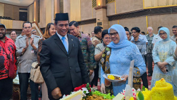 Syukuran Sambut Menteri Pertanian Kabinet Merah Putih Amran Sulaiman