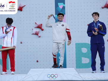 Veddriq Leonardo Raih Medali Emas Olimpiade Paris 2024 Pertama bagi Indonesia