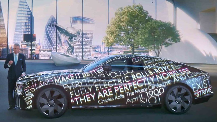 Spectre, Mobil Listrik Pertama Rolls-Royce