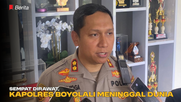 Sempat Dirawat, Kapolres Boyolali Meninggal Dunia
