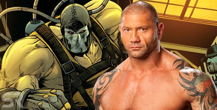 Ditantang Perankan Bane, Dave Bautista Langsung Setuju