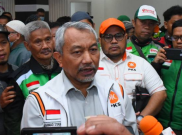 Tolak Kenaikan Harga BBM, Driver Ojol Datangi Kantor PKS