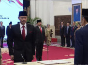Jokowi Lantik AHY dan Hadi Tjahjanto