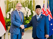 Presiden Prabowo Subianto Terima Kunjungan PM Australia Anthony Albanese di Istana Merdeka Jakarta 