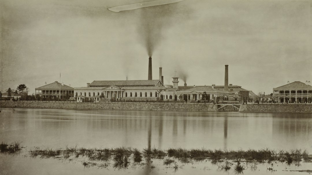 Pembangkit listrik di Osaka Jepang pada 1911