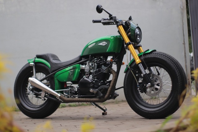 Mengenal Spesifikasi Motor Custom Kawasaki W175 yang Dipakai Jokowi Blusukan ke Tangerang