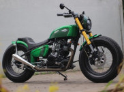 Mengenal Spesifikasi Motor Custom Kawasaki W175 yang Dipakai Jokowi Blusukan ke Tangerang
