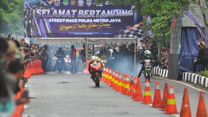 Street Race Seri ke-4 akan Digelar di Kemayoran, Kurangi Balap Liar