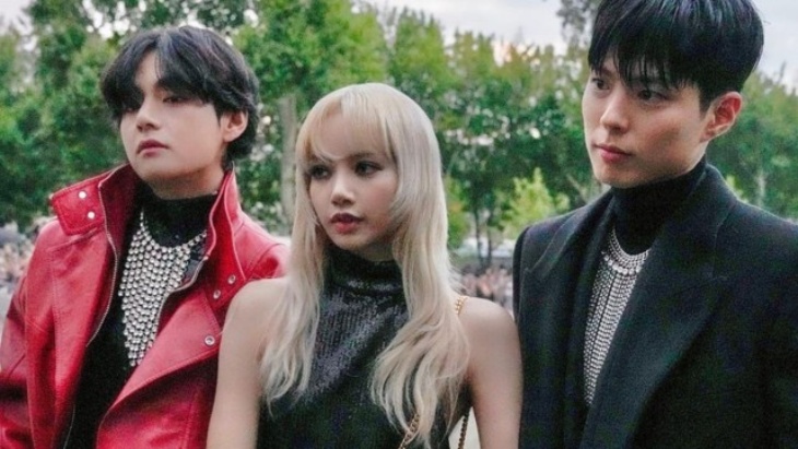 Celine Tutup Paris Fashion Week, Dihadiri V BTS, Lisa BLACPINK, dan Park Bo Gum